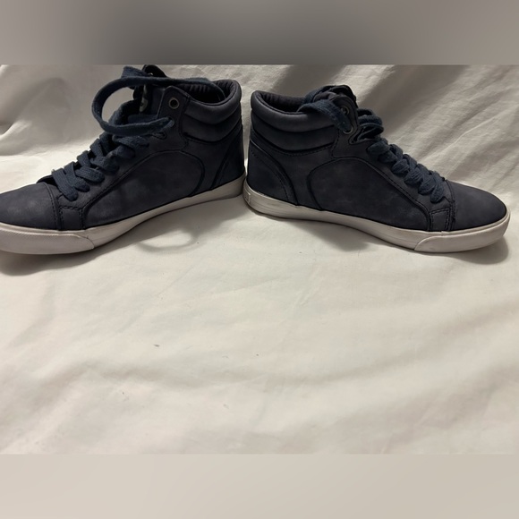 G by Guess Olisa High-Top Fashion Sneakers Women's Size 8M Blue Leather Sole - Picture 6 of 7